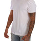 Elegant Crewneck Cotton T-shirt in White