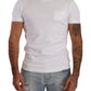 Elegant White Roundneck T-Shirt