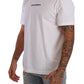 Elegant White Cotton Crewneck Tee