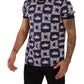 Regal Crown Print Crewneck T-Shirt