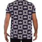 Regal Crown Print Crewneck T-Shirt