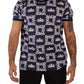 Regal Crown Print Crewneck T-Shirt