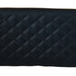 Elegant Blue Leather Continental Wallet