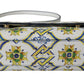 Multicolor Majolica Print Leather Sicily Bag