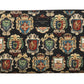Contemporary Medallion Zip Wallet