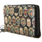 Contemporary Medallion Zip Wallet