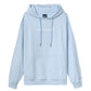 Light Blue Cotton Men Sweater