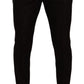 Elegant Bordeaux Slim-Fit Wool Dress Pants