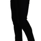 Italian Designer Slim Fit Black Skinny Jeans