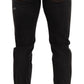 Chic Gray Slim Fit Skinny Jeans for Men