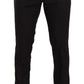 Elegant Striped Wool Dress Pants
