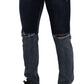 Chic Slim Fit Tattered Denim