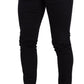 Sleek Dark Blue Slim Fit Skinny Jeans