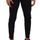 Sleek Dark Blue Slim Fit Skinny Jeans