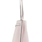 Emilia Large East West Powder Blush Pebbled Leather Tote Handbag Pink