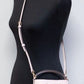 Mercer Small Dark Powder Blush PVC Bucket Crossbody Handbag Purse Pink
