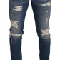 Elegant Slim Fit Skinny Denim Jeans