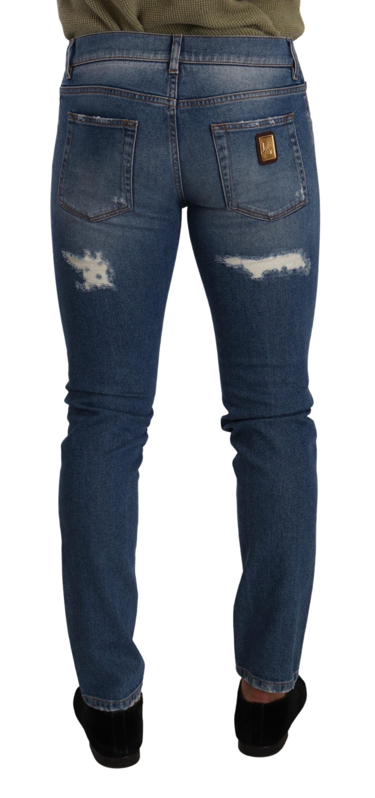Elegant Slim Fit Skinny Denim Jeans