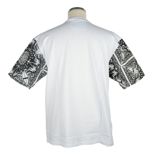 White Cotton Men T-Shirt