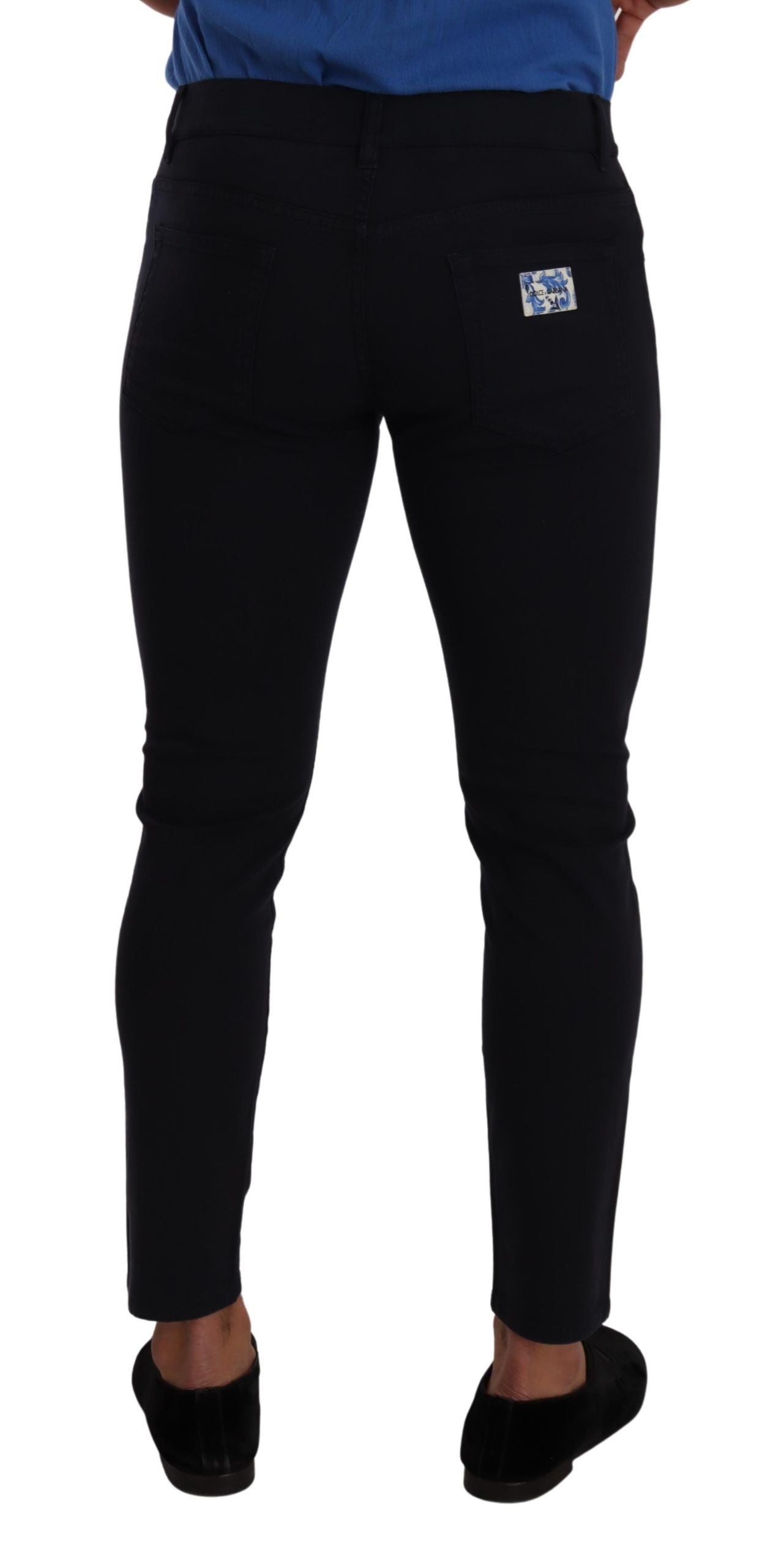 Chic Slim Fit Capri Denim Jeans