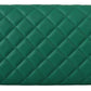 Elegant Emerald Evening Shoulder Bag