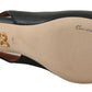 Devotion Leather Slingback Pumps - Elegant Green Heels