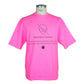 Fuchsia Cotton Men T-Shirt