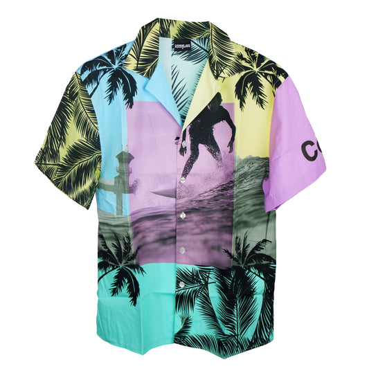 Multicolor Cotton Men Short