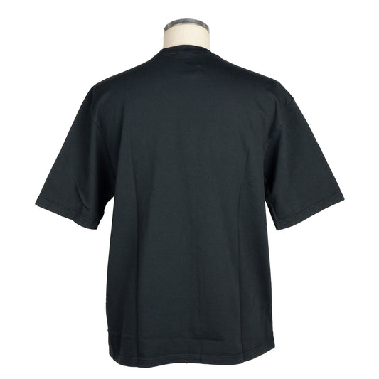 Black Cotton Men's T-Shirt