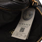 Elegant Round Nappa Leather Shoulder Bag