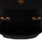 Elegant Black Nappa Leather Shoulder Bag