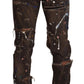 Glamorous Gold Distressed Skinny Denim