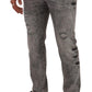Sleek Grey Stretch Skinny Jeans