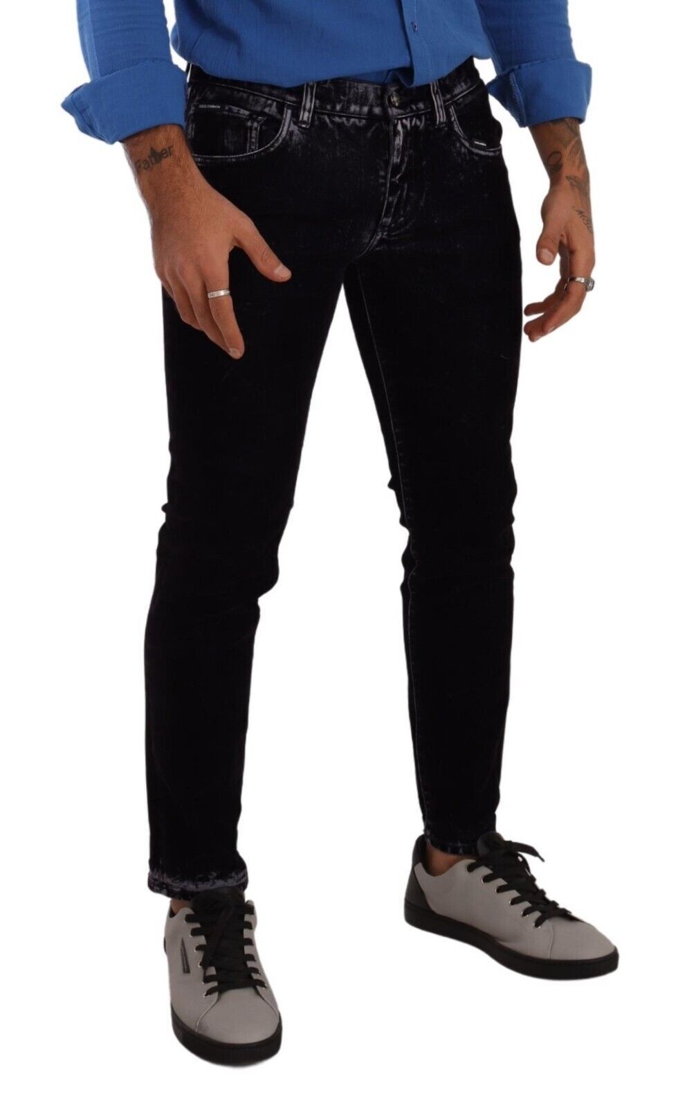 Elegant Purple Slim Fit Skinny Jeans