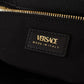 Elegant Large Black Nappa Leather Tote