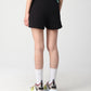 Black Cotton Women Short