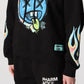 Black Cotton Women Sweater