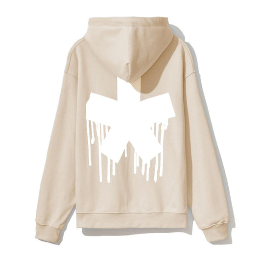 Beige Cotton Men Sweater