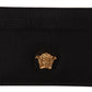 Elegant Black Leather Card Holder