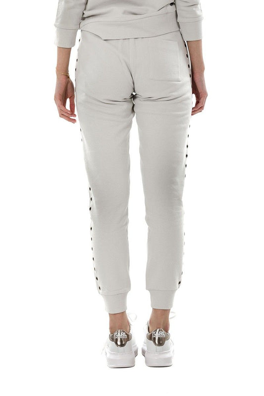White Cotton Women Pants