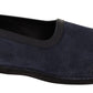 Chic Blue Leather Loafers for the Modern Gentleman