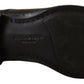 Elegant Black Leather Men's Formal Derby Shoes
