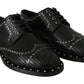 Elegant Black Leather Formal Mens Dress Shoes