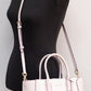 Kali Medium Signature PVC Satchel Handbag Purse Ipad Case Pink
