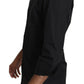Elegant Black Slim Fit Dress Shirt