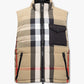 Elegant Beige Lightweight Quilted Vest