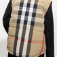 Elegant Beige Lightweight Quilted Vest