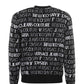 Elegant Monochrome Logo Sweater