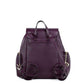 Jet Set Medium Bordeaux Pebbled Leather Chain Backpack Bookbag Bag