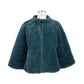 Green Polyester Women Jacket